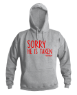 Sorry he is taken Sorry he is taken
